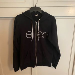 Ellen DeGeneres zip up hoodie sweatshirt